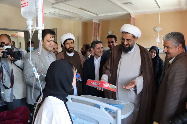 بازدید نماینده ولیفقیه در استان همدان از بیمارستان اکباتان