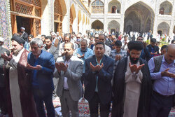 مسجد امام حسن مجتبی(ع) شیروان به سنگر مردم تبدیل شد