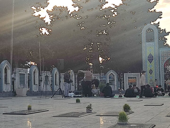 محفل قرآن با شهدا در نوشهر