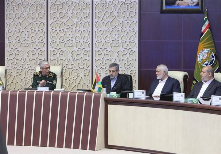 مسئلہ فلسطین ایران کی اہم اسٹریٹیجک پالیسیوں میں شامل ہے، سربراہ ایرانی مسلح افواج