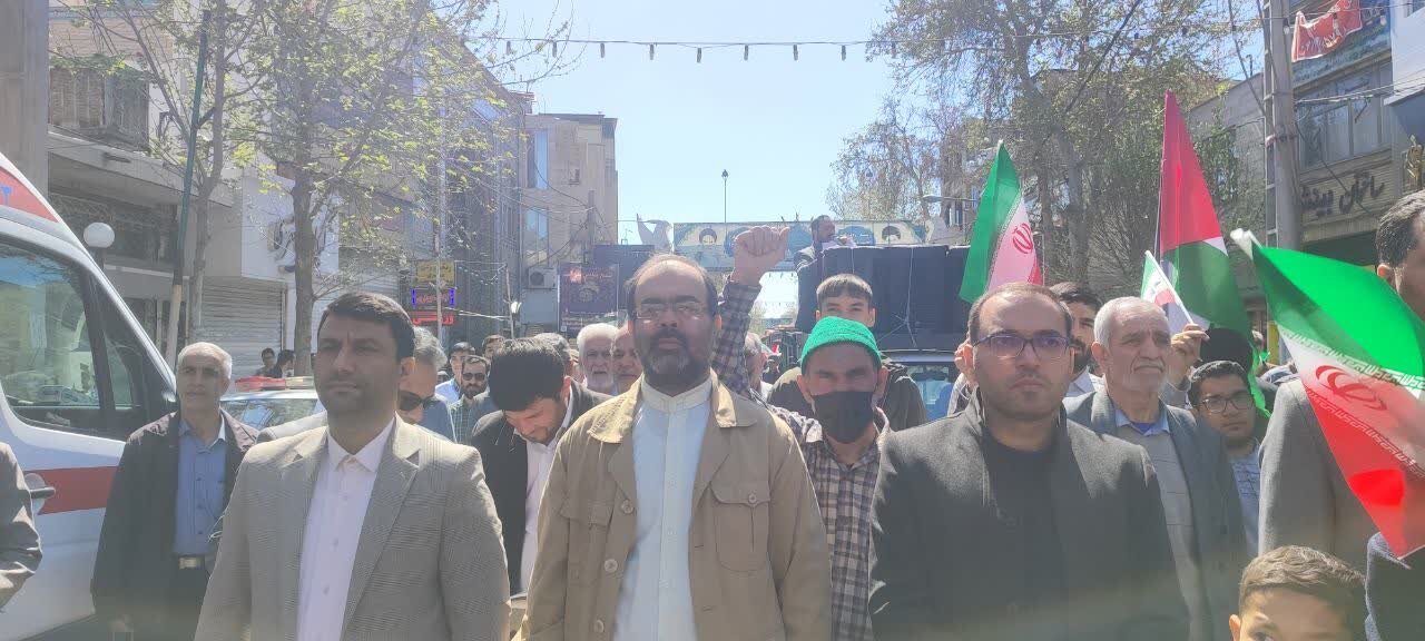 راهپیمایی «جمعههای خشم و انزجار» در ورامین برگزار شد