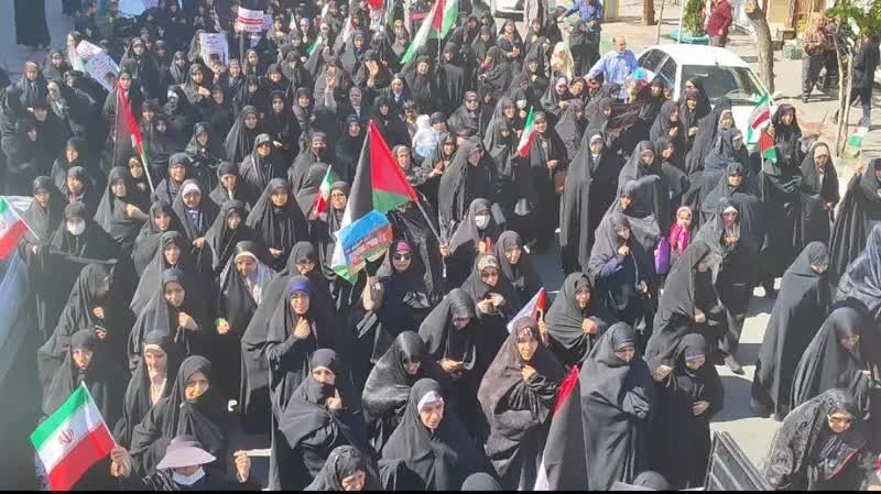 راهپیمایی «جمعههای خشم و انزجار» در ورامین برگزار شد