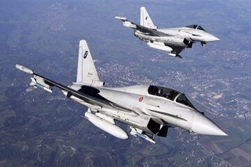 رهگیری جنگنده های روس از سوی جنگنده های ایتالیایی بر فراز دریای بالتیک