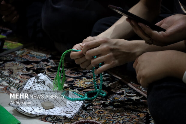 احیای شب نوزدهم ماه رمضان در حسینیه ثارالله ارومیه