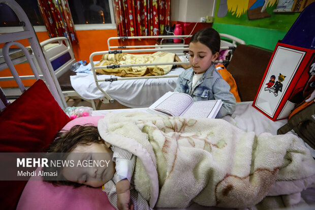 ایرانی صوبہ زنجان کے ہسپتالوں میں شب قدر کے اعمال
