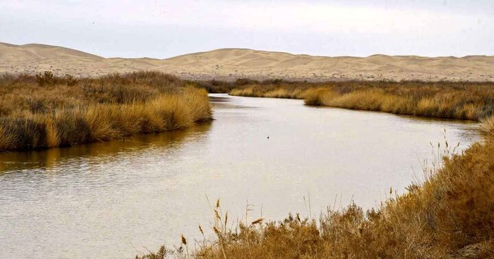 کویر ورزنه منظرهای زیبا برای تماشای تپههای شنی