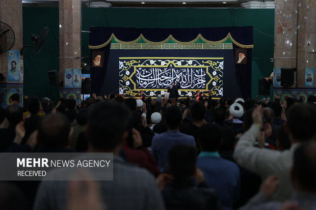 مراسم احیای شب نوزدهم ماه رمضان در آستان مقدس مسجد جمکران