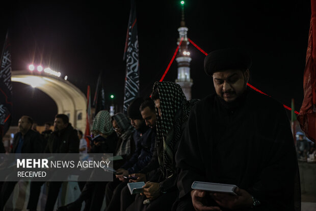 مراسم احیای شب نوزدهم ماه رمضان در آستان مقدس مسجد جمکران