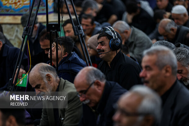 مراسم احیای شب نوزدهم ماه رمضان در آستان مقدس مسجد جمکران