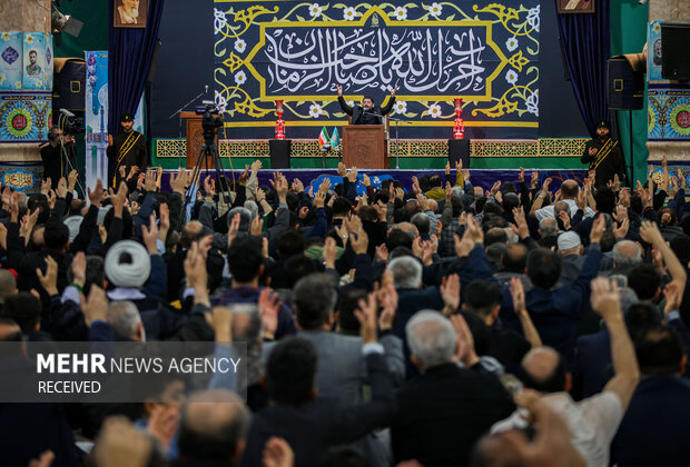 مراسم احیای شب نوزدهم ماه رمضان در آستان مقدس مسجد جمکران