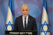 حمله شدید اللحن لاپید به نتانیاهو