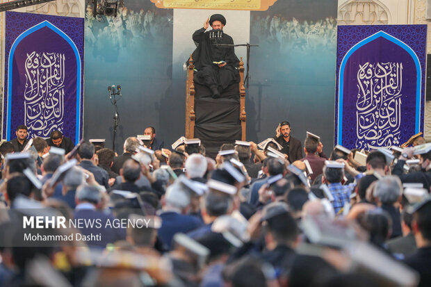 دلا خون گریه کن کوفه یتیم است/نوای«الغوث الغوث» اردبیلیها در عرش