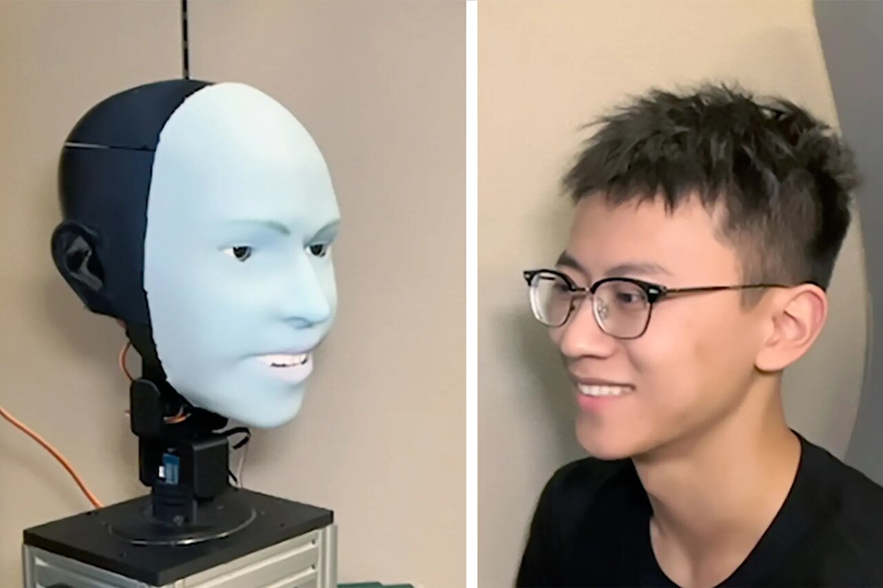 رباتی که لبخند انسان را پیش بینی می‌کند