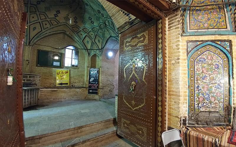 «قاپی شاه نجف» یادگاری۱۲۰ ساله حرم امیرالمومنین در بازار کرمانشاه