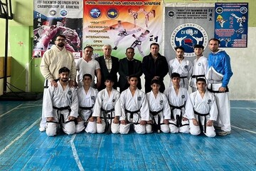 ۱۱ مدال طلا و نقره حاصل تلاش تکواندوکاران ITF ایران در ارمنستان