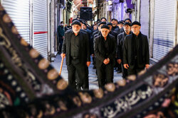عزاداری شهادت حضرت علی (ع) در بازار تاریخی تبریز