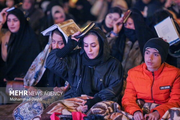 مراسم احیای شب بیست و یکم رمضان - اردبیل