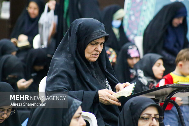 مراسم احیا دومین شب قدر در رشت