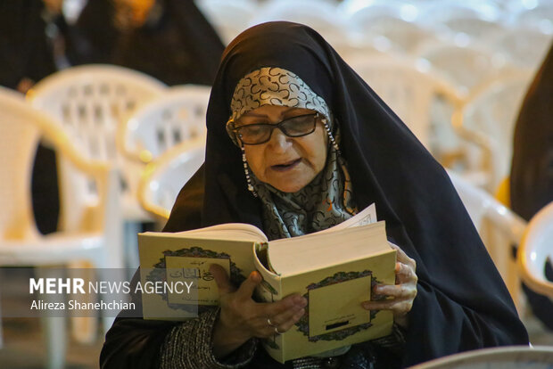 مراسم احیا دومین شب قدر در رشت