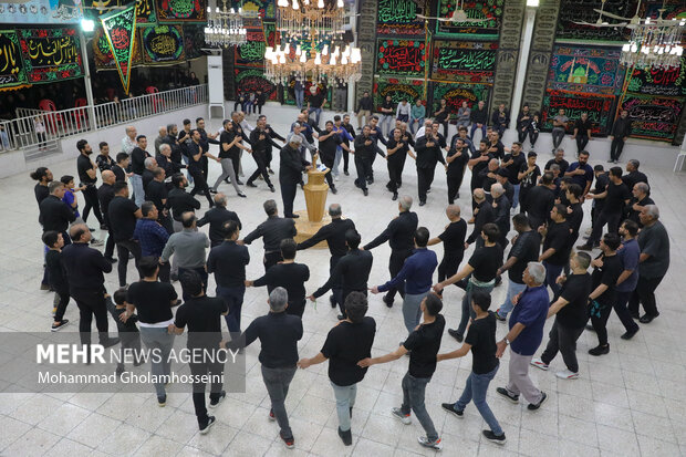 مراسم سینهزنی سنتی در جزیره خارگ