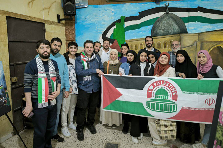 حضور هنرمندان ایرانی در لبنان/ «طوفانالاقصی» زنده است