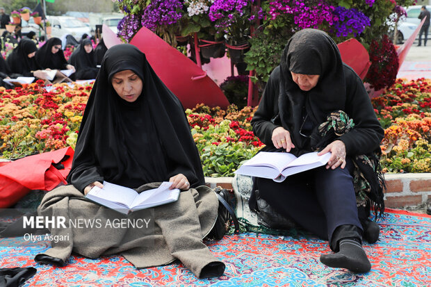 جزخوانی قرآن کریم در سالروز شهادت امام علی(ع) - ناهارخوران گرگان