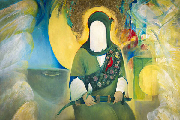 نقشهایی از ارادت هنرمندانی که شب قدر و شهادت مولا را تصویر کردند