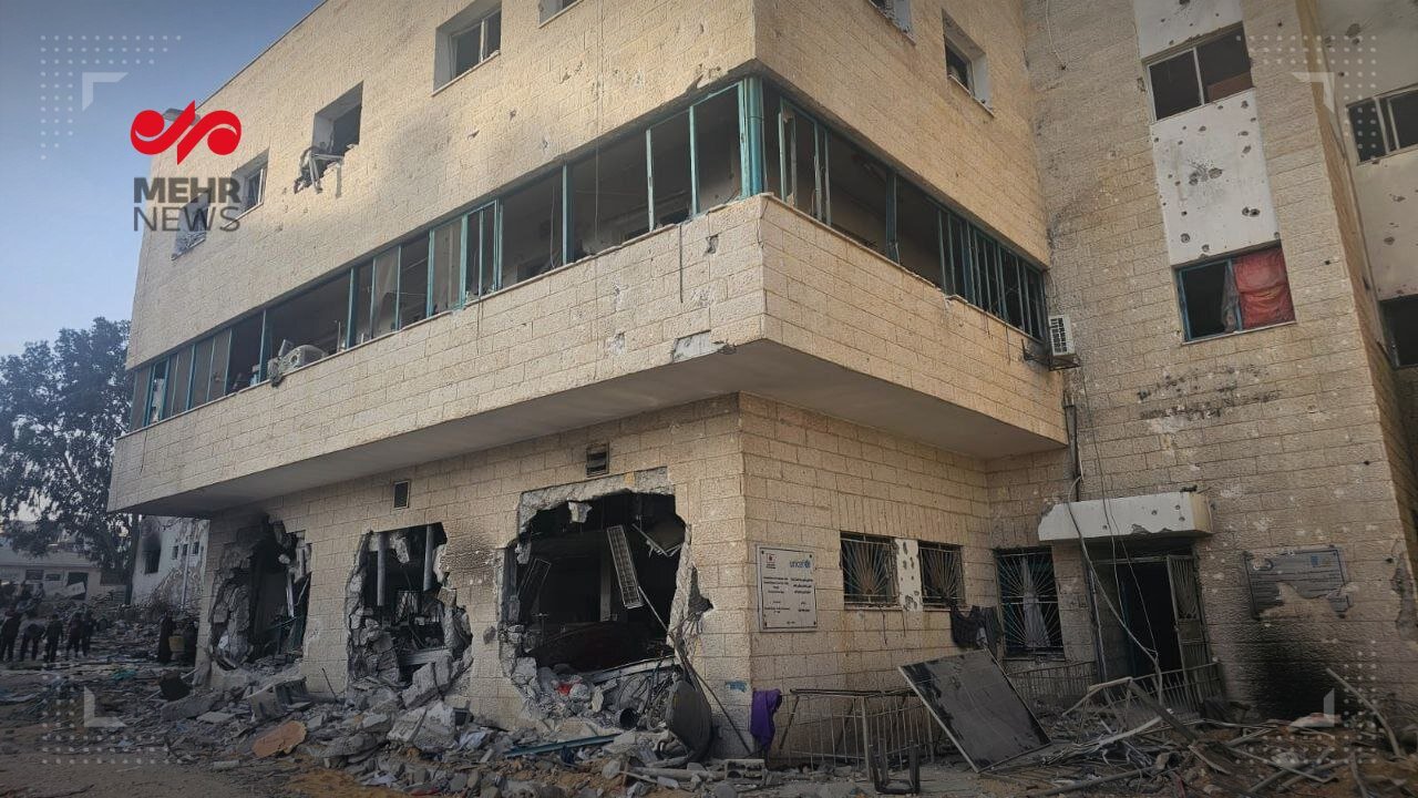 غزہ: صیہونی رجیم کے وحشیانہ جرائم کے بعد شفا ہسپتال کی حالت زار+ تصاویر اور ویڈیوز