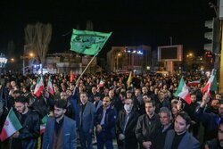 تجمع مردم اردبیل در محکومیت جنایت رژیم صهیونیستی