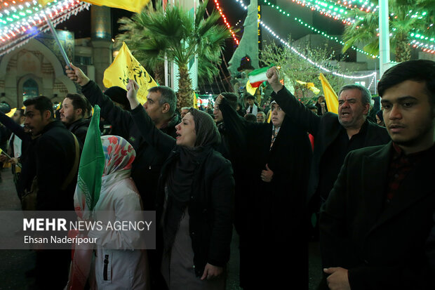 تجمع مردم قزوین در محکومیت حمله به کنسولگری ایران