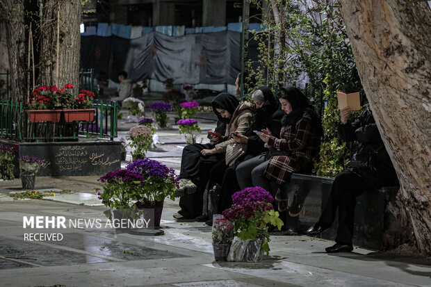 مراسم احیای شب‌ قدر در  آستان امام‌زادگان عینعلی و زینعلی (ع) تهران