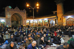 مراسم احیای  شب بیست و سوم ماه رمضان در مسجد جامع گرگان