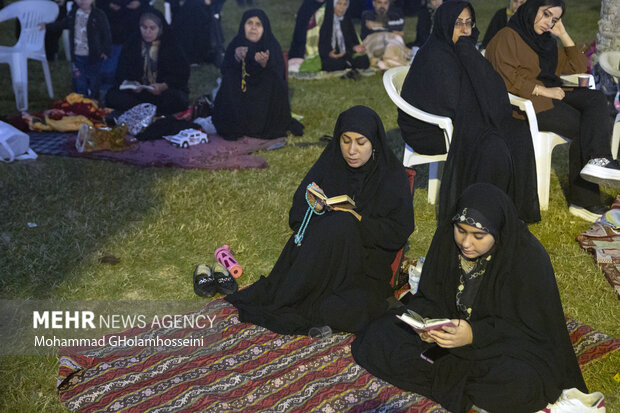 مراسم شب بیست و سوم ماه رمضان - بوشهر