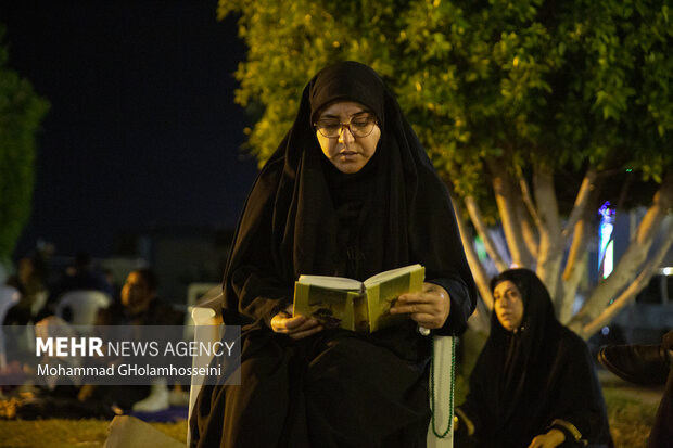 مراسم شب بیست و سوم ماه رمضان - بوشهر
