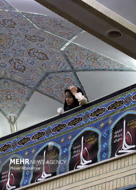 مراسم احیای شب قدر در حسینیه سنندج