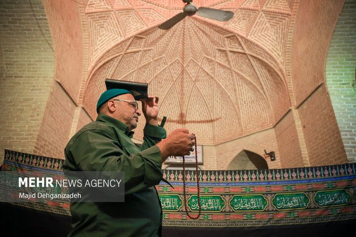 مراسم احیای شب بیست و سوم ماه مبارک رمضان - مسجد ملا اسماعیل یزد