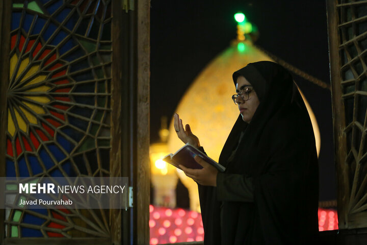مراسم احیای شب بیست و سوم ماه مبارک رمضان - هیئت مصباح و شاهچراغ شیراز