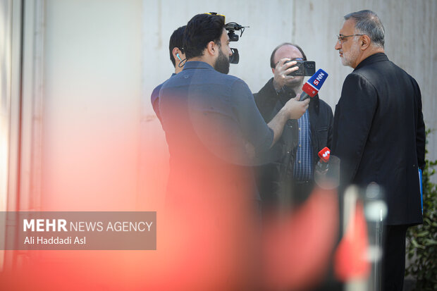 علی زاکانی شهردار تهران در حاشیه جلسه هیات دولت
