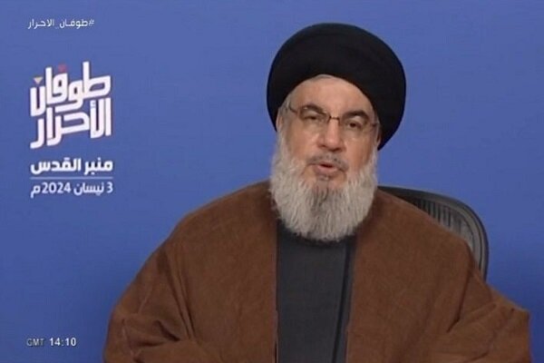 Hasan Nasrullah gündemi değerlendirdi Hasan Nasrullah gündemi değerlendirdi