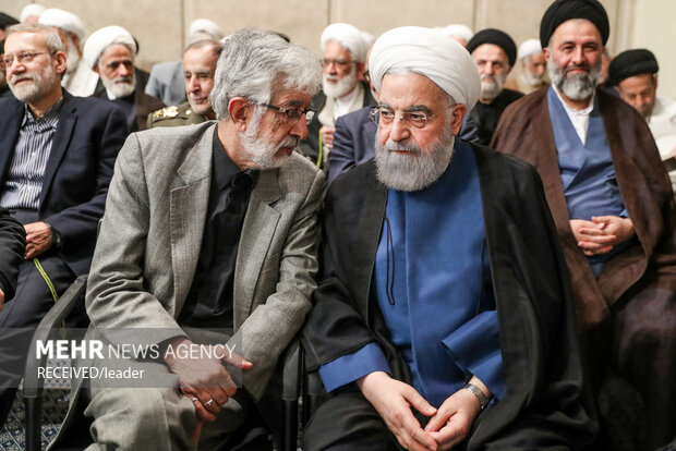 دیدار مسوولان و کارگزاران نظام با رهبر معظم انقلاب اسلامی