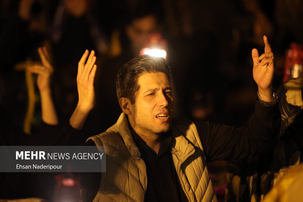 مردم تبریز برای سلامتی رییس جمهور دست به دعا می شوند