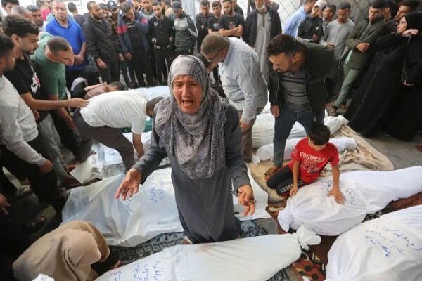 شهادت ۲۵ فلسطینی در بمباران یک خانه در غزه