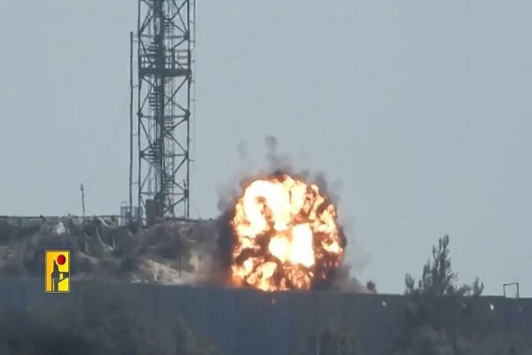 حمله حزب‌الله لبنان با موشک فلق ۱ به مقر فرماندهی دشمن صهیونیست