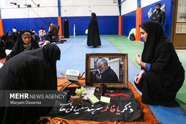 مراسم پخت مقلوبه به رسم بانوان فلسطینی در بجنورد