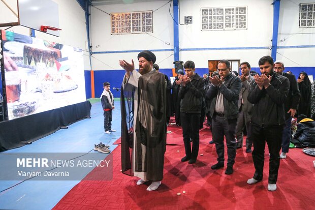 مراسم پخت مقلوبه به رسم بانوان فلسطینی در بجنورد