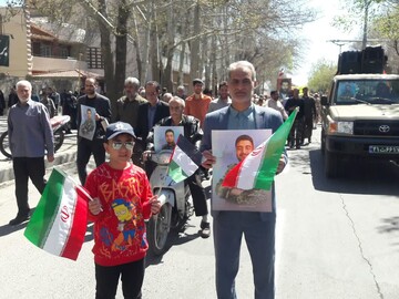 حضور پرشور لرستانی‌ها در راهپیمایی روز قدس/ فریاد «مرگ بر اسرائیل» طنین‌انداز شد