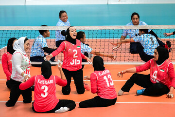 women's sitting volleyball