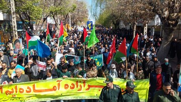 برگزاری راهپیمایی باشکوه روز قدس در بوکان