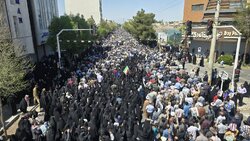 حماسه کاشانی‌ها در دفاع از مظلومیت مردم غزه در راهپیمایی روز قدس