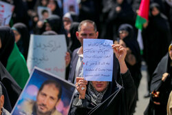 محکومیت جنایات رژیم اسراییل در راهپیمایی مردم سوادکوه